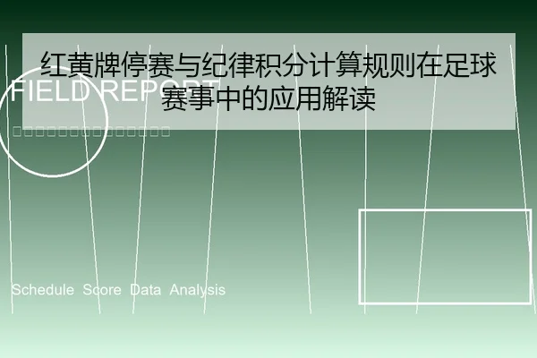 红黄牌停赛与纪律积分计算规则在足球赛事中的应用解读